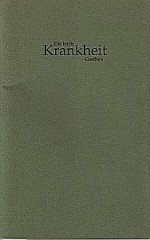 Die letzte Krankheit Goethe's